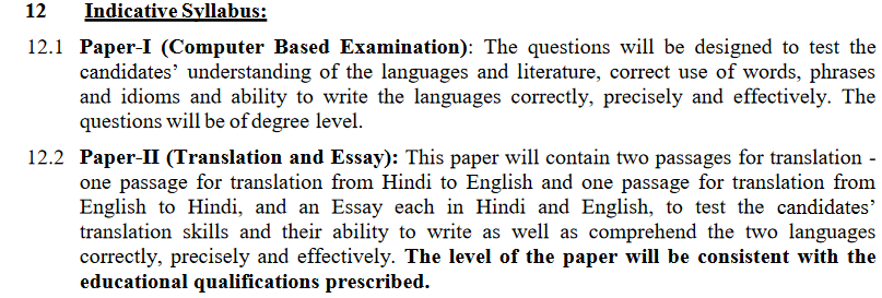 SSC-Combined-Hindi-Translator-Syllabus-Details